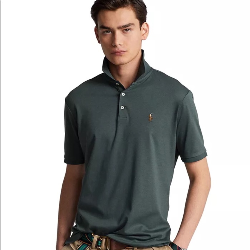 Ralph Lauren - Men's Classic-Fit Soft Cotton Polo Shirt Size M
